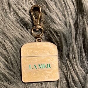 La Mer Crème Cream GWP Keychain / Key Ring / Purse Charm Vintage